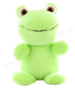 Plyšová žába veselá 24 cm