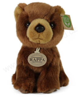 Plyšový medvěd hnědý 18 cm ECO-FRIENDLY