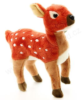 Plyšový Koloušek / srnka stojící 19 cm