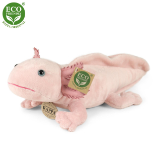 Plyšový axolotl růžový 33 cm ECO-FRIENDLY