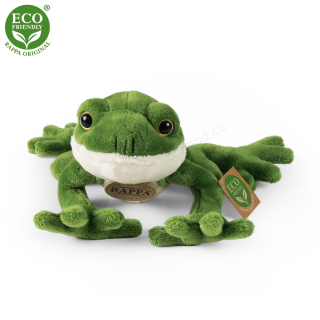 Plyšová žába 15 cm ECO-FRIENDLY