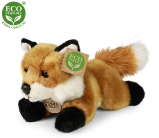 Plyšová liška ležící 20 cm ECO-FRIENDLY