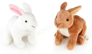 Plyšový králík 15 cm - dva druhy