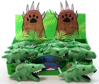 Plyšový KROKODÝL přívěšek / klíčenka