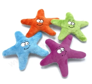Technomont Pískací hračka pro psa – mořská hvězdice, malá, 19 cm 