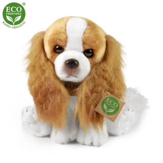 Plyšový pes kavalír King Charles španěl 28 cm ECO-FRIENDLY