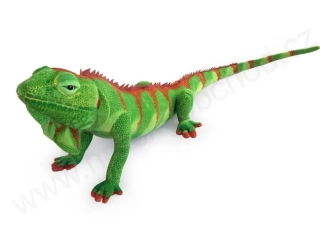 Plyšový leguán zelený 115 cm