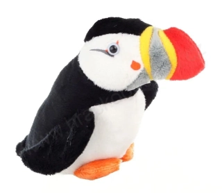 Plyšový mořský pták papuchálek 17 cm