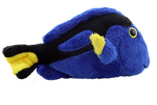 Plyšová ryba Bodlok pestrý 17 cm