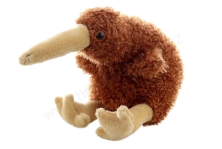 Plyšový pták Kiwi (kivi) 15 cm