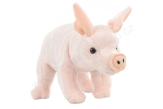 Plyš Prase růžové 23 cm - ECO-FRIENDLY