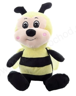 Plyšová Veselá včelka 23 cm