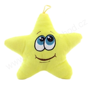 Plyšová hvězdička / hvězda 22 cm