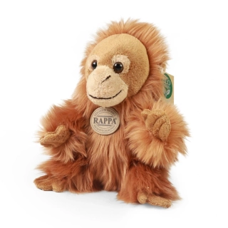 Plyšová opice orangutan 18 cm ECO-FRIENDLY