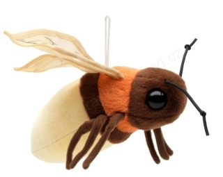 Plyšová světluška svítící 17 cm ECO-FRIENDLY