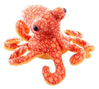 Plyšová chobotnice 14 cm