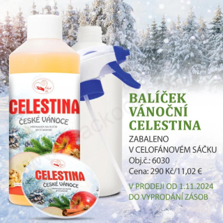 Balíček vánoční Celestina - na ruční mytí nádobí - Limitovaná edice !