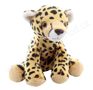 Plyšový gepard sedící  14 cm