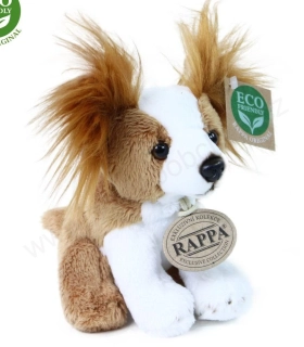 Plyšový pes čivava, sedící 14 cm ECO-FRIENDLY