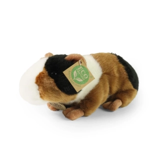 Plyšové morče 22 cm tříbarevné ECO-FRIENDLY
