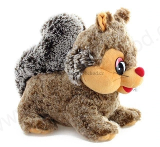 Plyšový veselá Veverka 30 cm
