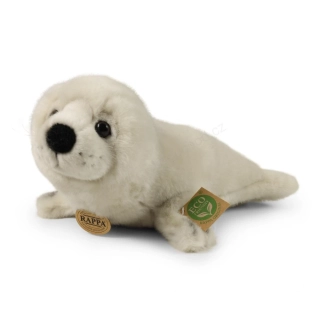 Plyšový tuleň bílý 32 cm ECO-FRIENDLY