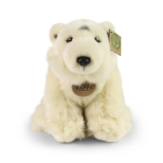 Plyšový lední medvěd sedící 30 cm ECO-FRIENDLY