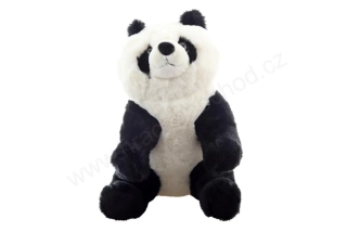 Plyšová panda sedící, 26 cm