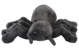 Plyšový Pavouk černý 14 cm Eco-friendly