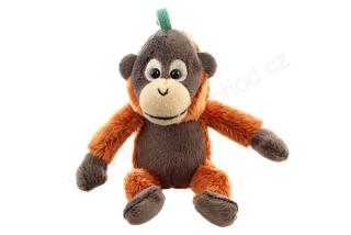 Plyšová opice ORANGUTAN přívěšek / klíčenka