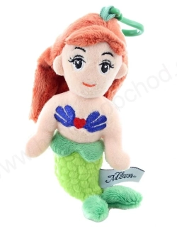 Plyšová MOŘSKÁ PANNA přívěšek / klíčenka