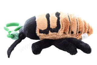 Plyšový ŠVÁB syčící přívěšek / klíčenka