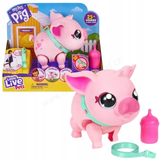 Little Live Pets prasátko Piggly interaktivní zvířátko