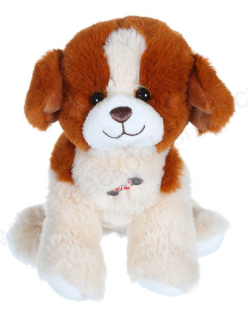 GIPSY TOYS  Plyšový Pes zvukový 18 cm