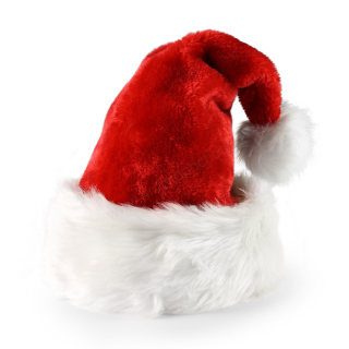Vánoční čepice huňatá 50 cm
