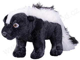 Plyšový Skunk pruhovaný 50 cm stojící