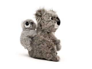 Plyšová Koala s mládětem 25 cm Eco-friendly