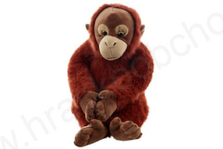 Plyšová opice ORANGUTAN 25 cm Eco-friendly