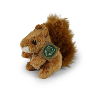 Plyšová veverka 13 cm ECO-FRIENDLY