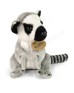 Plyšový lemur sedící 15 cm ECO-FRIENDLY