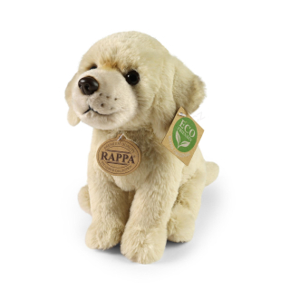 Plyšový pes retrívr / labrador sedící 23 cm ECO-FRIENDLY SOFT