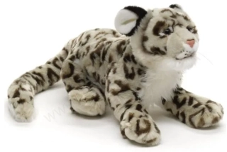 Plyšový Leopard / levhart sněžný 40 cm