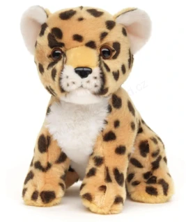 Plyšový gepard sedící 18 cm