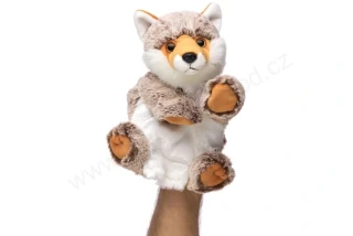 Plyšový maňásek liška 25 cm Uni-Toys ECO-FRIENDLY