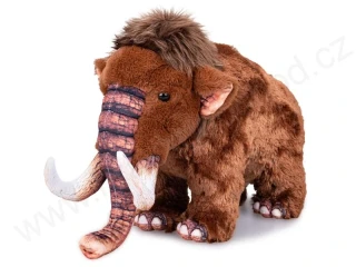 Mikro Trading Plyšový mamut 35 cm stojící