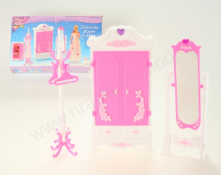 Šatní skříň II. - pro panenky typu Barbie