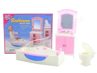 KOUPELNA - pro panenky typu Barbie