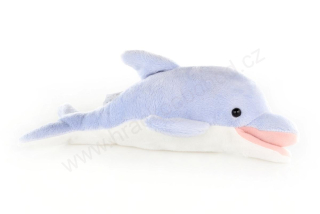 Plyšový DELFÍN modrý 25 cm