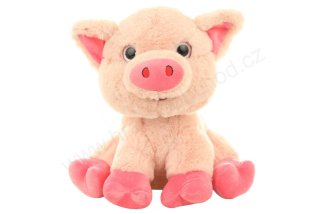 Plyšové veselé PRASÁTKO 26 cm