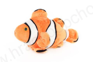 Plyšová ryba KLAUN OČKATÝ 16 cm